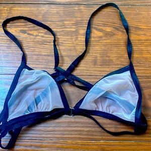 Fleur de Mall Sheer Bondage Bra